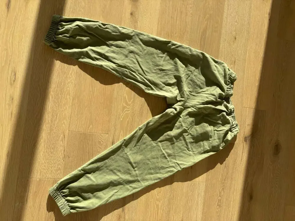 Nike Women's Olive Green Cuffed Jogger Sweatpants